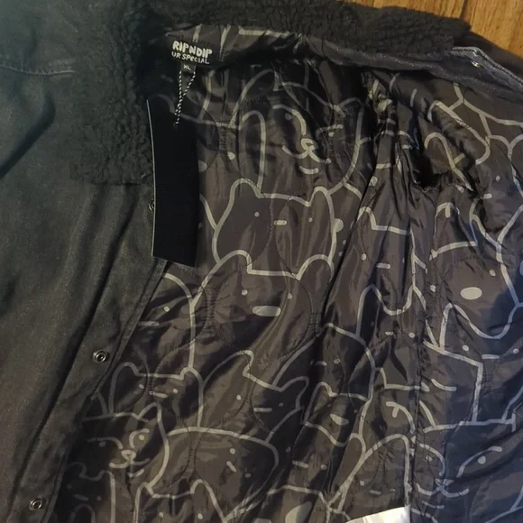 RipNDip Rip N Dip Ur special Jean Jacket XL NWT - Picture 3 of 4